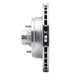 Chevrolet ASTRO Brake Rotor (1) - Front Left - R1 Concepts - Drilled & Slotted - Silver - `90-`02